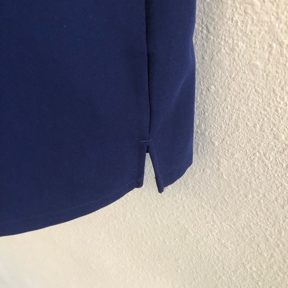 Figs Technical Collection Catarina Navy Blue One Scrub Top Size L - Picture 10 of 14